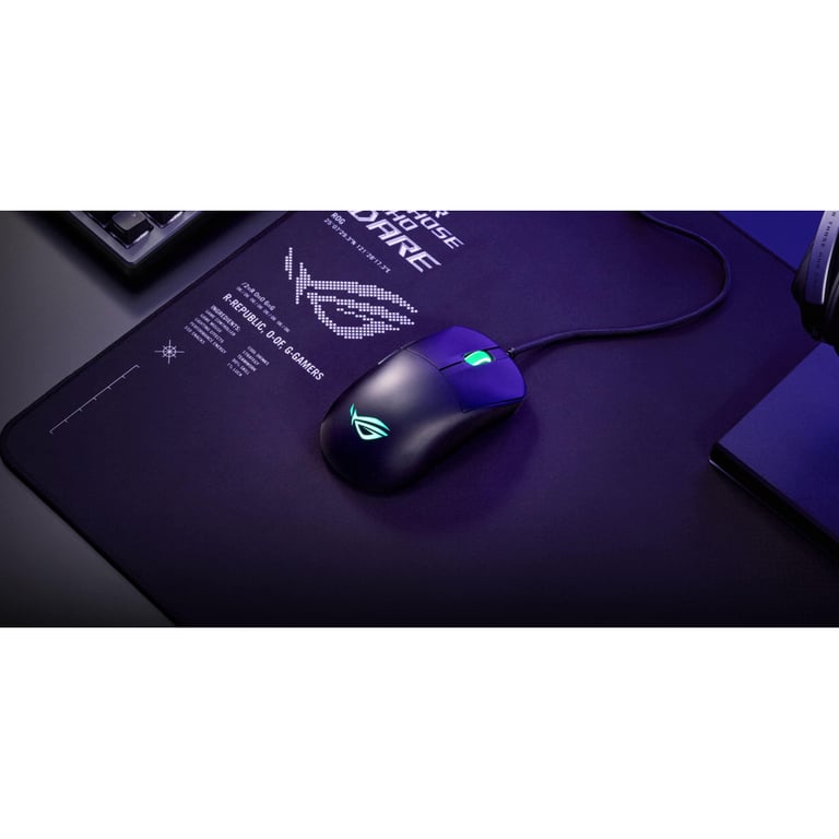 Мишка ASUS ROG Harpe Mini Core USB Black (90MP04D0-BMUA00) - фото 4