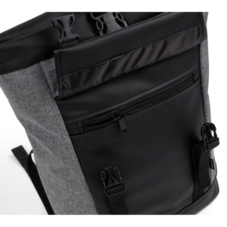 Рюкзак для ноутбука Vinga 15.6" NBP815 Roll Top (NBP815BK) - фото 5