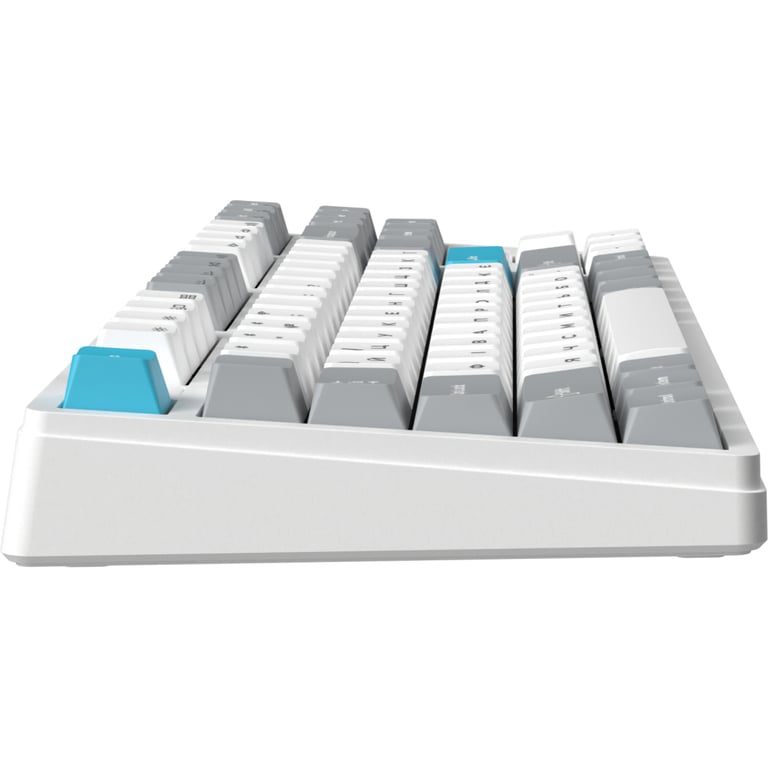 Клавіатура GamePro Asgard Ragnar Wireless/Bluetooth/USB UA White (MK285WH) - фото 3
