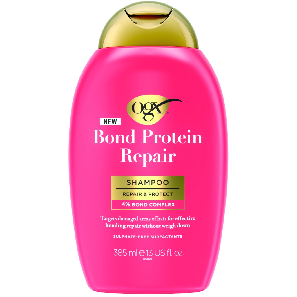 Шампунь OGX Bond Protein Repair Відновлювальний з протеїнами 385 мл (3574661818450) - фото 1