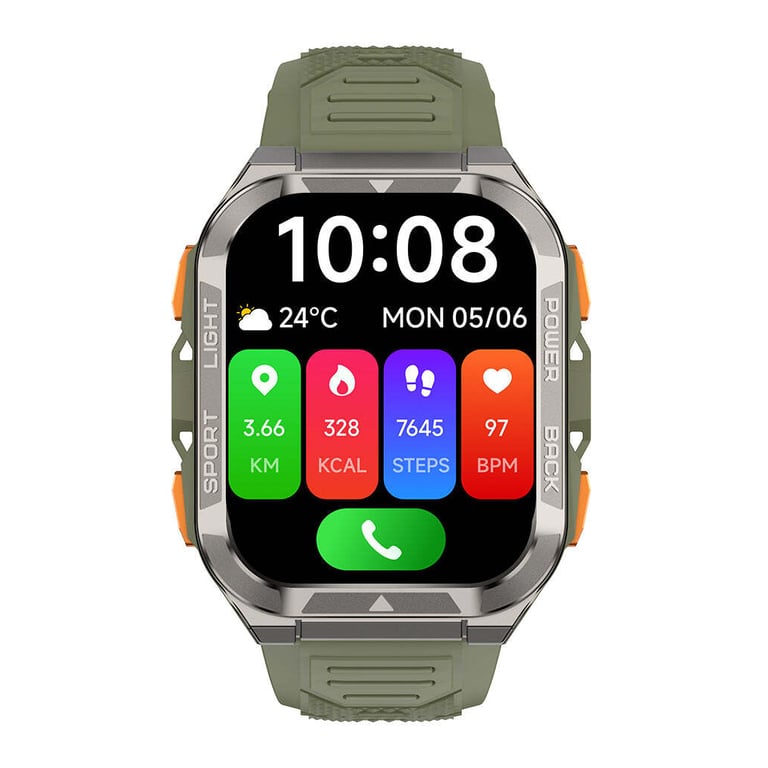 Смарт-годинник Blackview W80 Pro Green (6931548324072) - фото 2