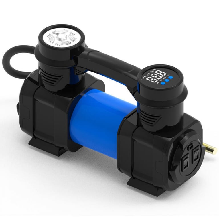 Автомобільний компресор Aspiring Airflow 4 metal 60L 120W (ATM400) - фото 2
