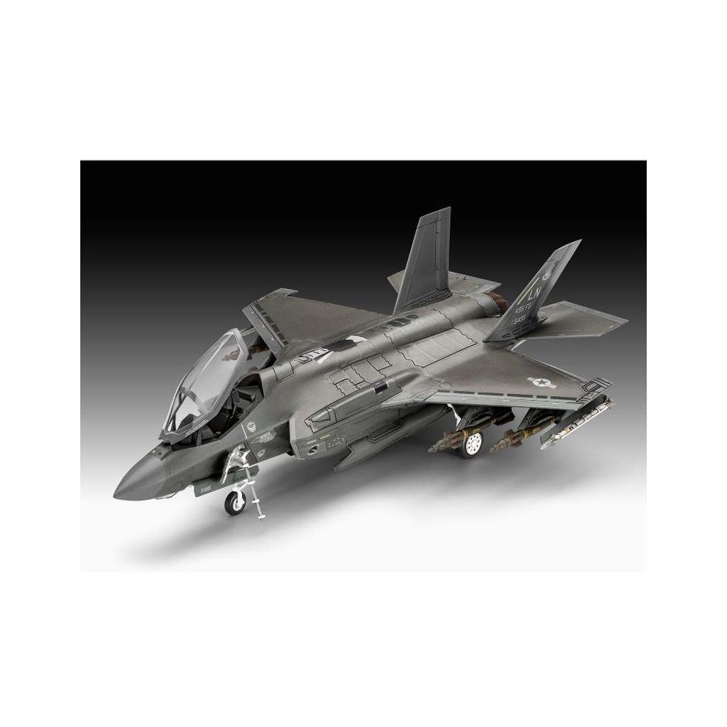 Збірна модель Revell Літак Lockheed Martin F-35A Lightning II, рівень 4, 1:72 (RVL-03799) - фото 7 Збірна модель Revell Літак Lockheed Martin F-35A Lightning II, рівень 4, 1:72 (RVL-03799) - фото 7