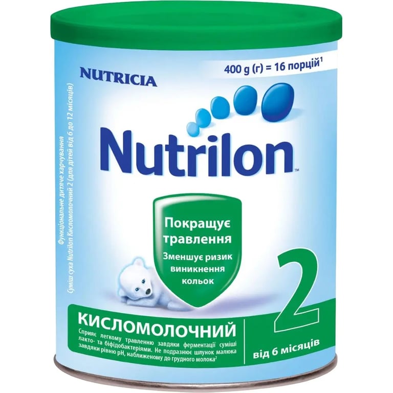 Дитяча суміш Nutrilon Кисломолочна 2 400 г (5900852073281) - фото 2