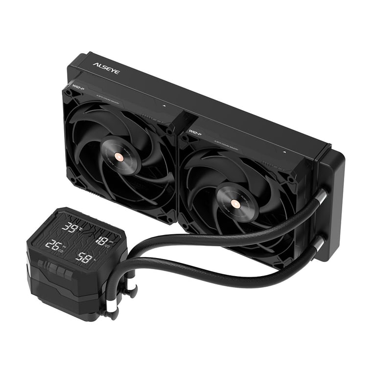 Система рідинного охолодження Alseye Q240 Plus(Black) (AS.02.11.0021) - фото 1