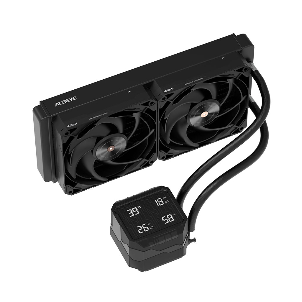Система рідинного охолодження Alseye Q240 Plus(Black) (AS.02.11.0021) - фото 3 Система рідинного охолодження Alseye Q240 Plus(Black) (AS.02.11.0021) - фото 3