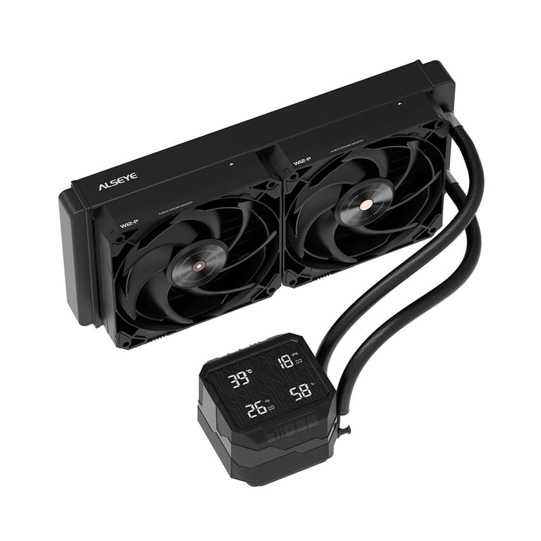 Система рідинного охолодження Alseye Q240 Plus(Black) (AS.02.11.0021) - фото 3
