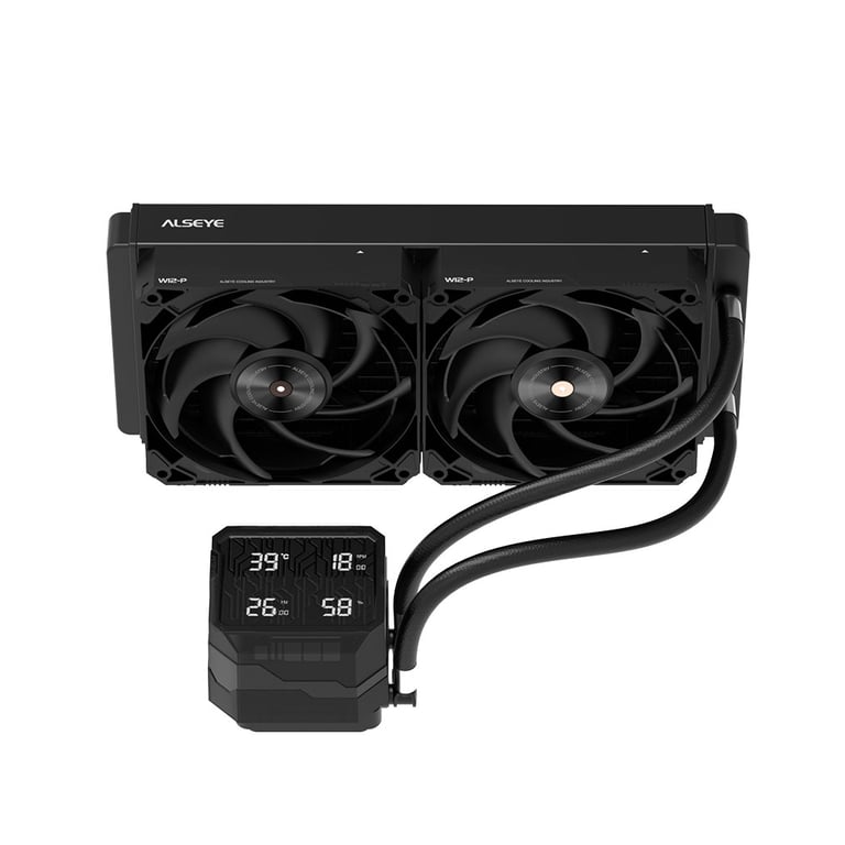 Система рідинного охолодження Alseye Q240 Plus(Black) (AS.02.11.0021) - фото 4