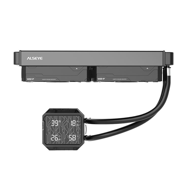 Система рідинного охолодження Alseye Q240 Plus(Black) (AS.02.11.0021) - фото 6
