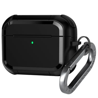 Чохол для навушників Armorstandart Panzer для Apple Airpods Pro 3 Black (ARM88286) - фото 1