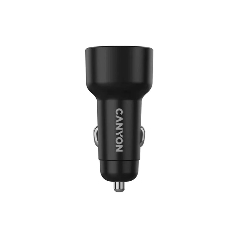 Зарядний пристрій Canyon 1xUSB + 1xUSB-C PD48W black (CNE-CCABR3AC) - фото 3