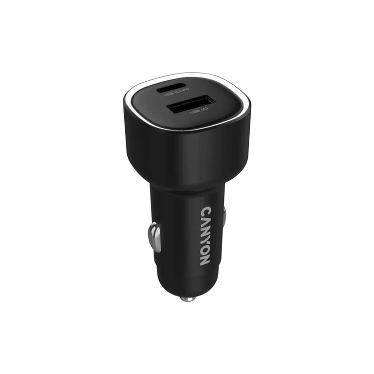 Зарядний пристрій Canyon 1xUSB + 1xUSB-C PD48W black (CNE-CCABR3AC) - фото 5