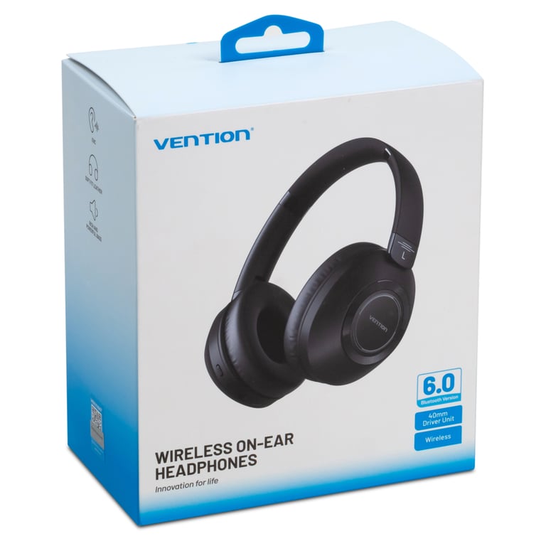 Навушники Vention S11 SoundMate Wireless Black (NBBB0) - фото 10