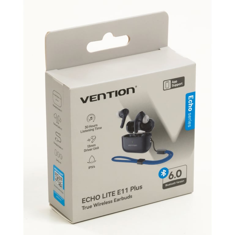 Навушники Vention Echo Lite E11 Plus Blue (NBVL0-Plus) - фото 10