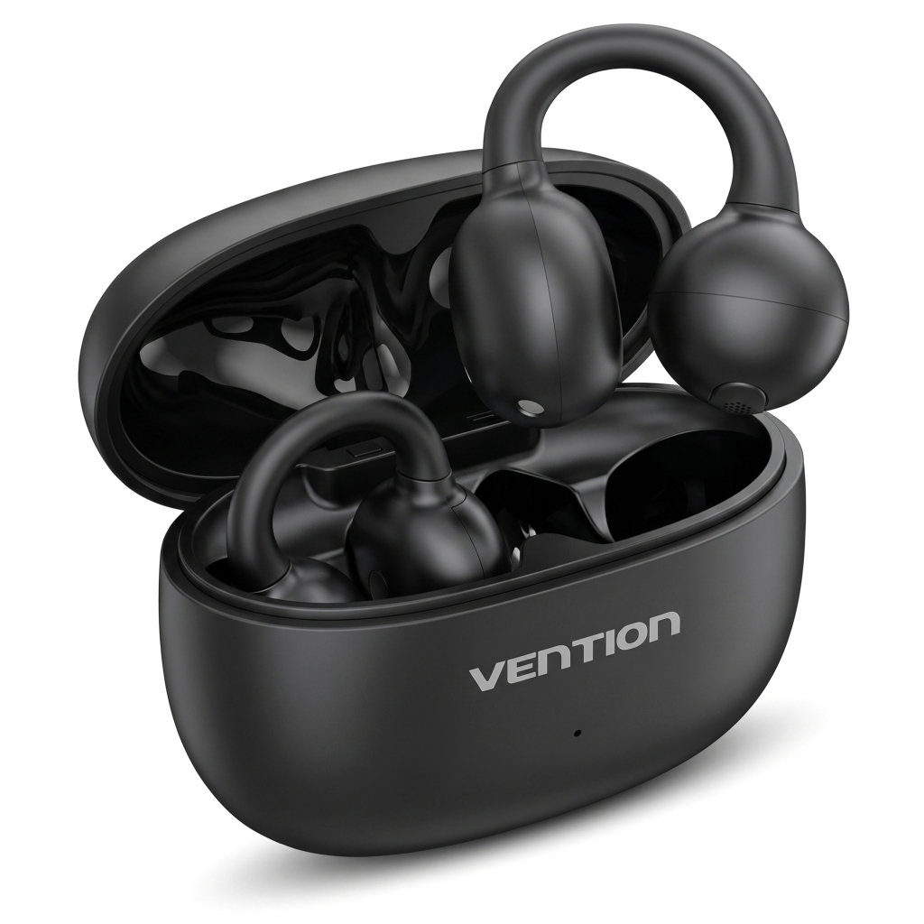 Навушники Vention Echo Clip A11 Black (NBWB0-ID) - фото 1