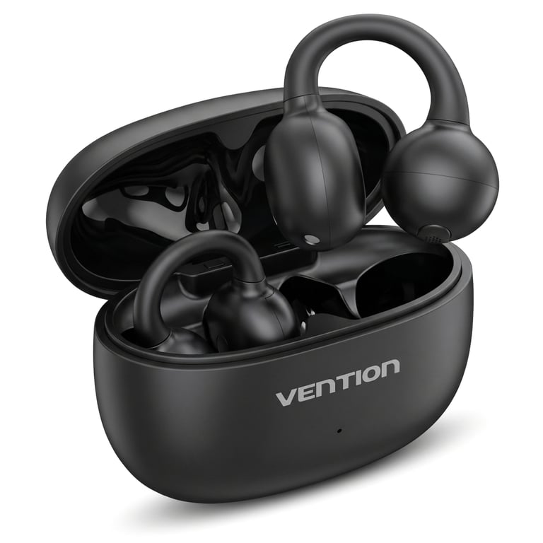 Навушники Vention Echo Clip A11 Black (NBWB0-ID) - фото 1