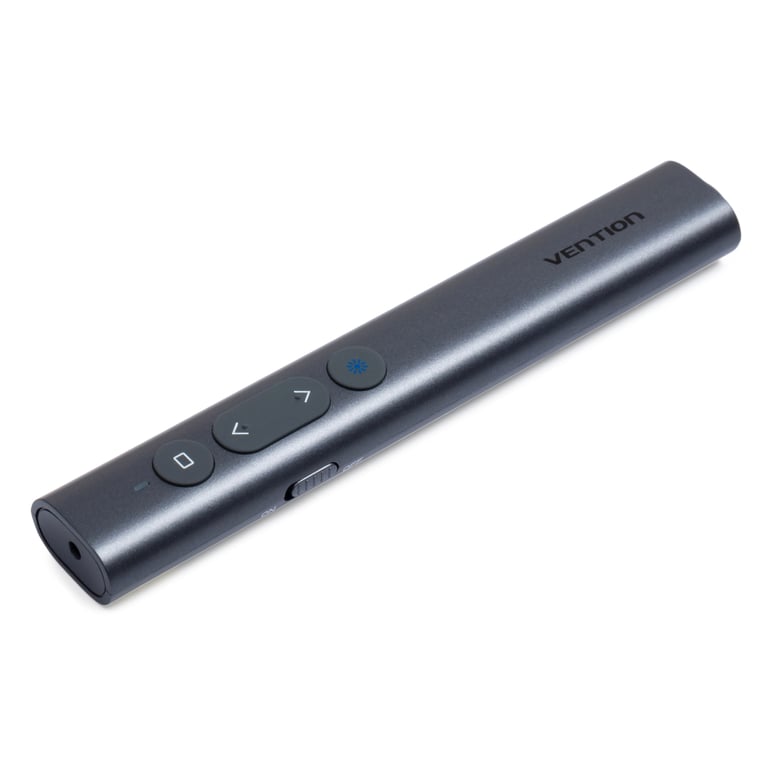 Презентер Vention PowerPoint Clicker with Red Laser Pointer Gray (KQIH0) - фото 1