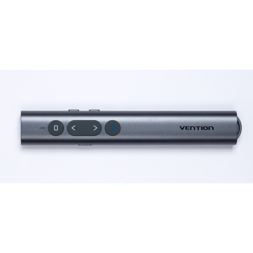 Презентер Vention PowerPoint Clicker with Red Laser Pointer Gray (KQIH0) - фото 2 Презентер Vention PowerPoint Clicker with Red Laser Pointer Gray (KQIH0) - фото 2