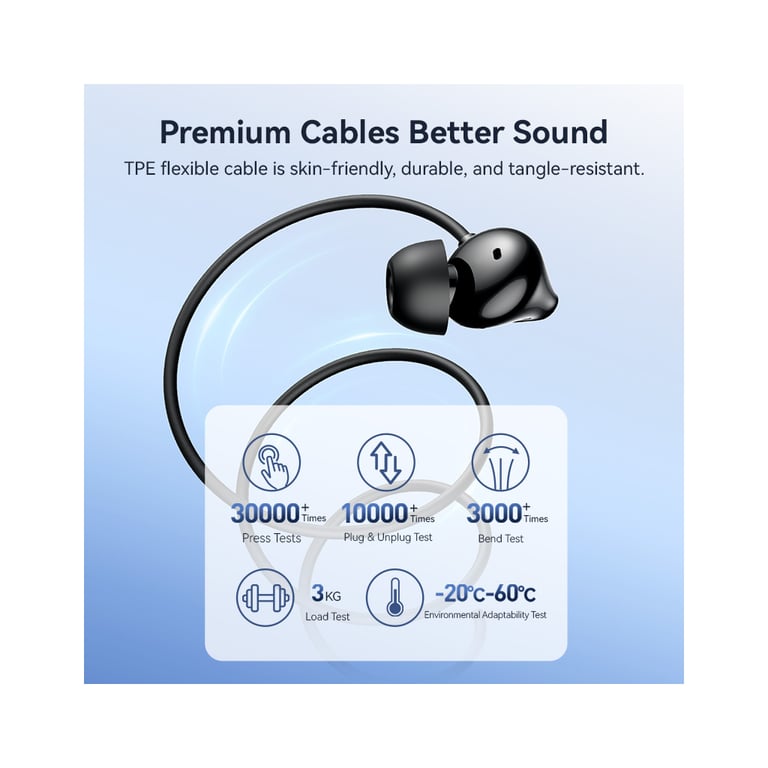 Навушники Vention Echo Lite 3.5mm In-Ear Wired Black (GBABAV) - фото 8