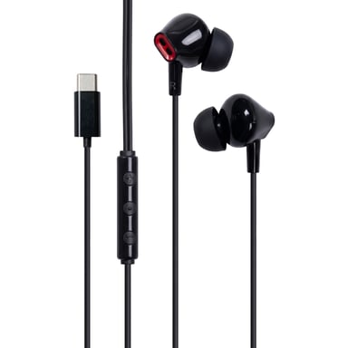 Навушники Vention Echo Lite USB-C In-Ear Wired Black (GBBBAV) - фото 1