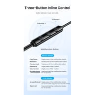 Навушники Vention Echo Lite USB-C In-Ear Wired Black (GBBBAV) - фото 10