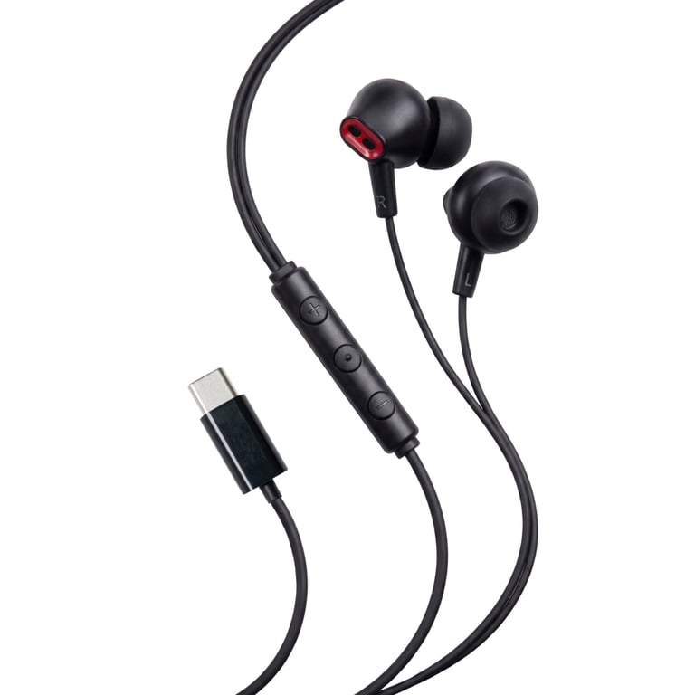 Навушники Vention Echo Lite USB-C In-Ear Wired Black (GBBBAV) - фото 2