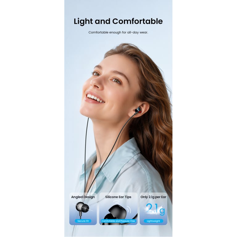 Навушники Vention Echo Lite USB-C In-Ear Wired Black (GBBBAV) - фото 9
