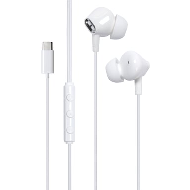 Навушники Vention Echo Lite USB-C In-Ear Wired White (GBBWAV) - фото 1