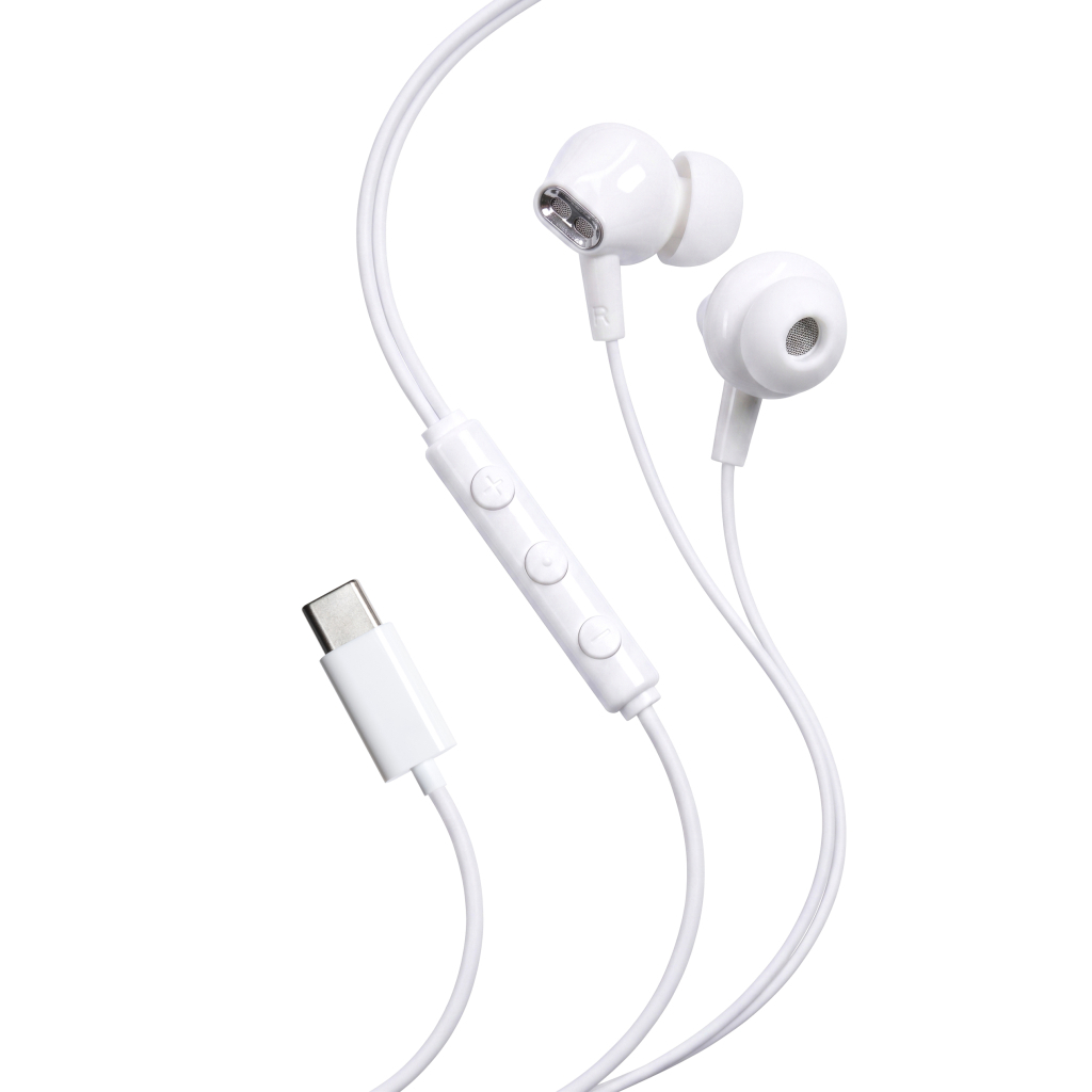 Навушники Vention Echo Lite USB-C In-Ear Wired White (GBBWAV) - фото 2 Навушники Vention Echo Lite USB-C In-Ear Wired White (GBBWAV) - фото 2