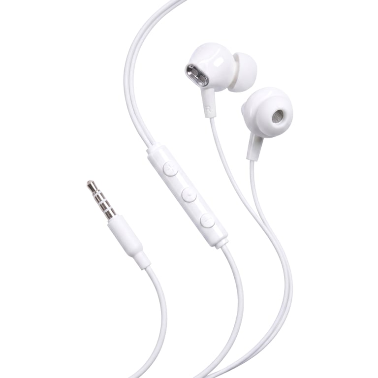 Навушники Vention Echo Lite 3.5mm In-Ear Wired White (GBAWAV) - фото 2