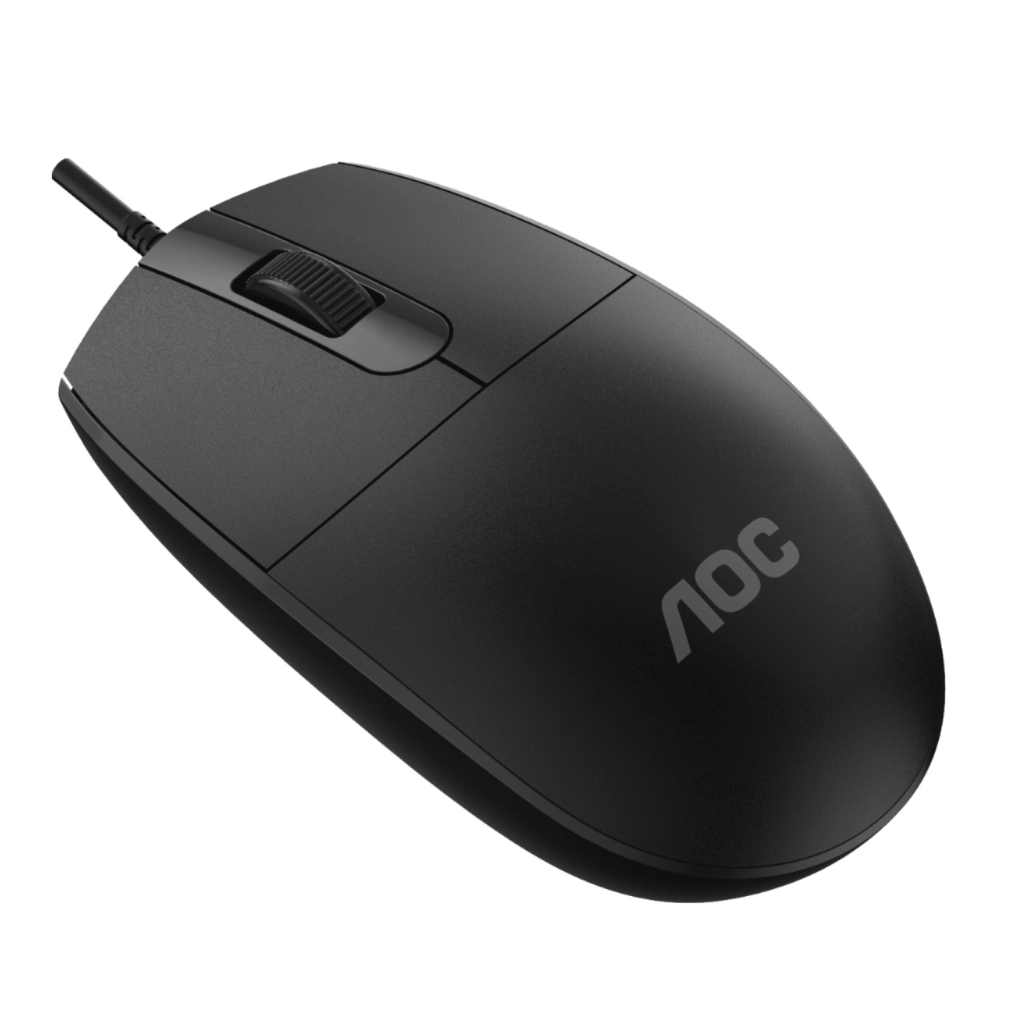 Мишка AOC MS100B USB Black (MS100B/LA) - фото 6 Мишка AOC MS100B USB Black (MS100B/LA) - фото 6