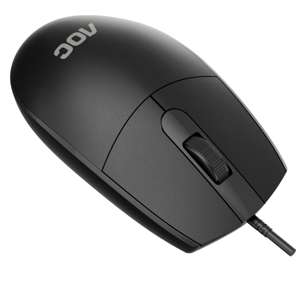 Мишка AOC MS100B USB Black (MS100B/LA) - фото 7 Мишка AOC MS100B USB Black (MS100B/LA) - фото 7
