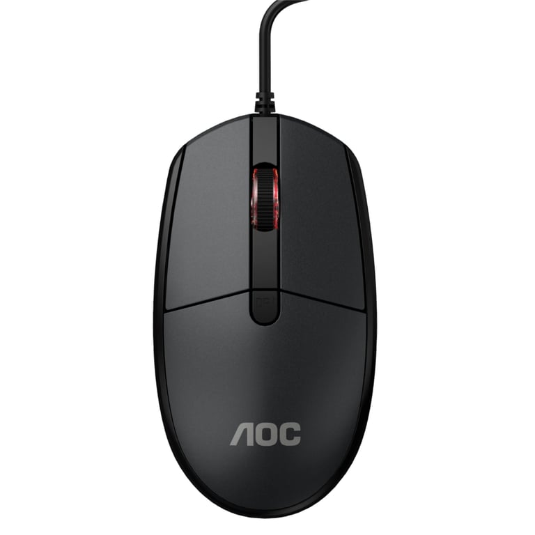 Мишка AOC MS130B USB Black (MS130B/LA) - фото 1