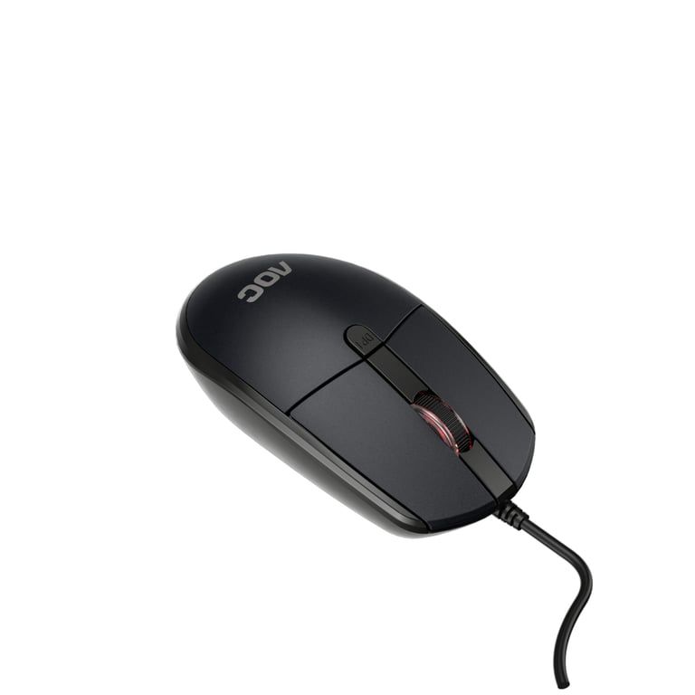 Мишка AOC MS130B USB Black (MS130B/LA) - фото 3