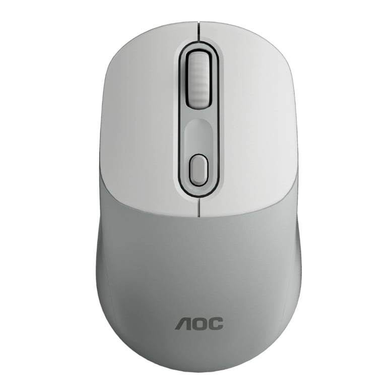 Мишка AOC MS300W Wireless/Bluetooth White (MS300W/LA) - фото 1