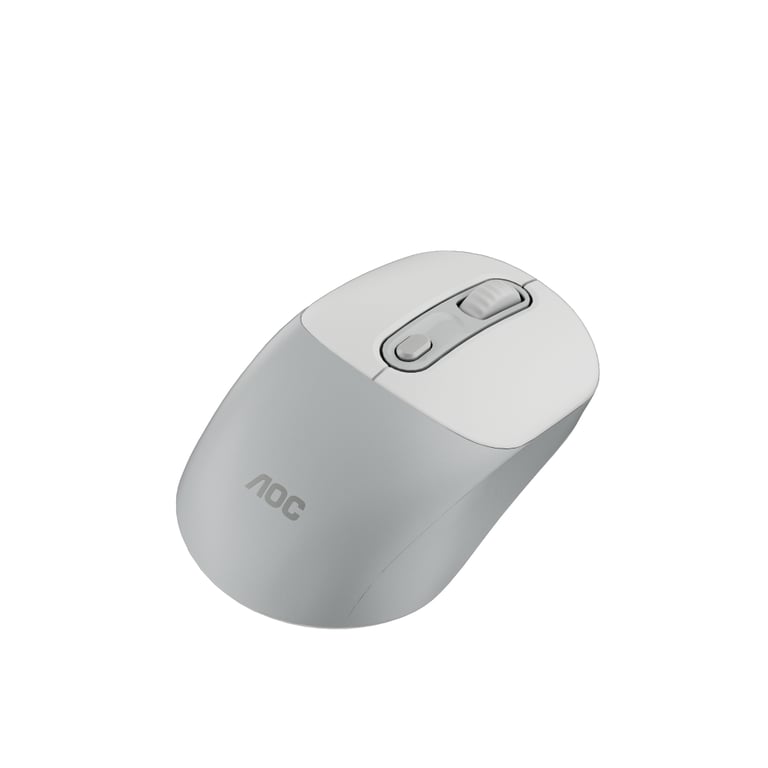 Мишка AOC MS300W Wireless/Bluetooth White (MS300W/LA) - фото 5