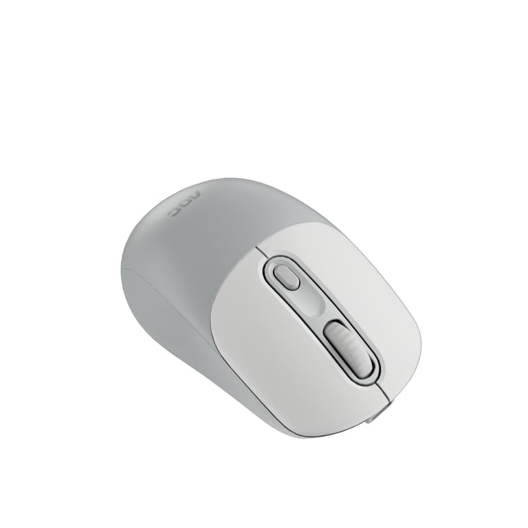 Мишка AOC MS300W Wireless/Bluetooth White (MS300W/LA) - фото 7