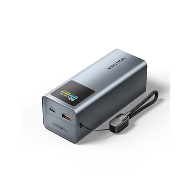 Батарея універсальна Vention 20000 mAh 100W Gray TFT Display Type (FKCH0) - фото 1