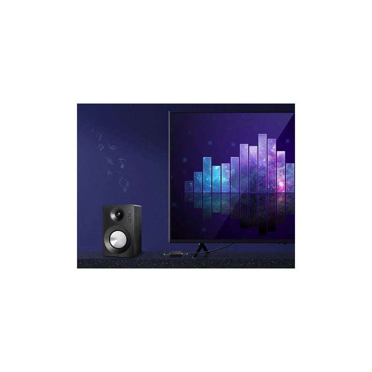 Кабель мультимедійний HDMI M to HDMI M 0.75m V2.0 4K60Hz black Vention (AACBE) - фото 4