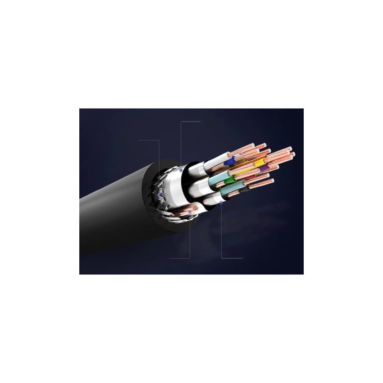 Кабель мультимедійний HDMI M to HDMI M 0.75m V2.0 4K60Hz black Vention (AACBE) - фото 6