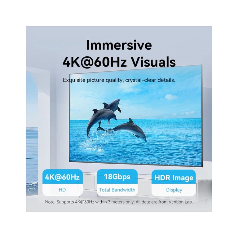 Кабель мультимедійний HDMI M to HDMI M 20.0m 1080p60Hz black Vention (AACBQ) - фото 3