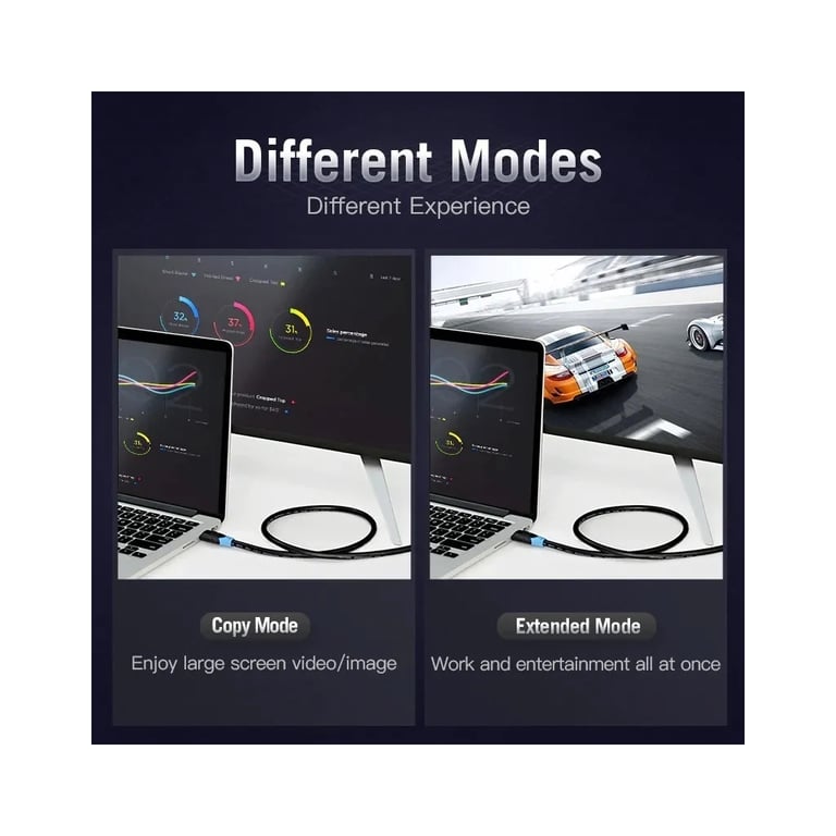 Кабель мультимедійний HDMI M to HDMI M 25.0m 1080p60Hz black Vention (AACBS) - фото 4