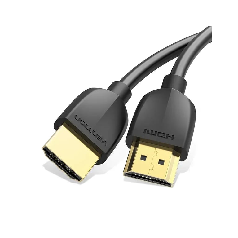 Кабель мультимедійний HDMI M to HDMI M 0.5m 4K60Hz black Vention (AAIBD) - фото 1
