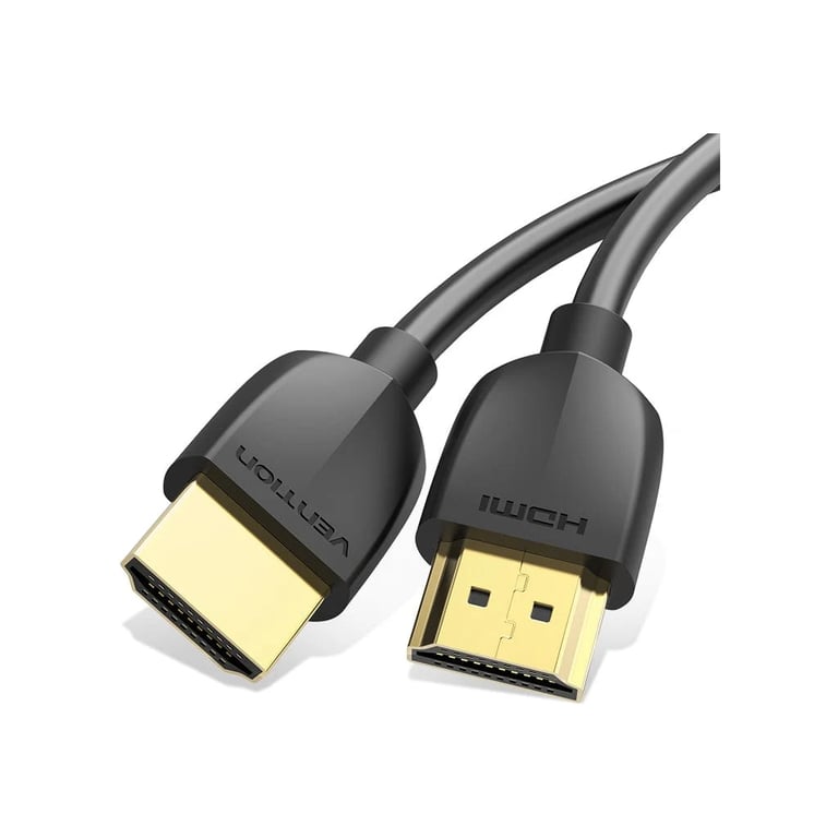 Кабель мультимедійний HDMI M to HDMI M 1.0m 4K60Hz black Vention (AAIBF) - фото 1