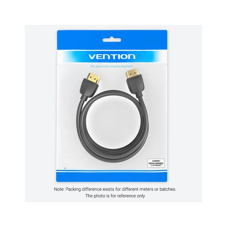 Кабель мультимедійний HDMI M to HDMI M 3.0m 4K60Hz black Vention (AAIBI) - фото 9