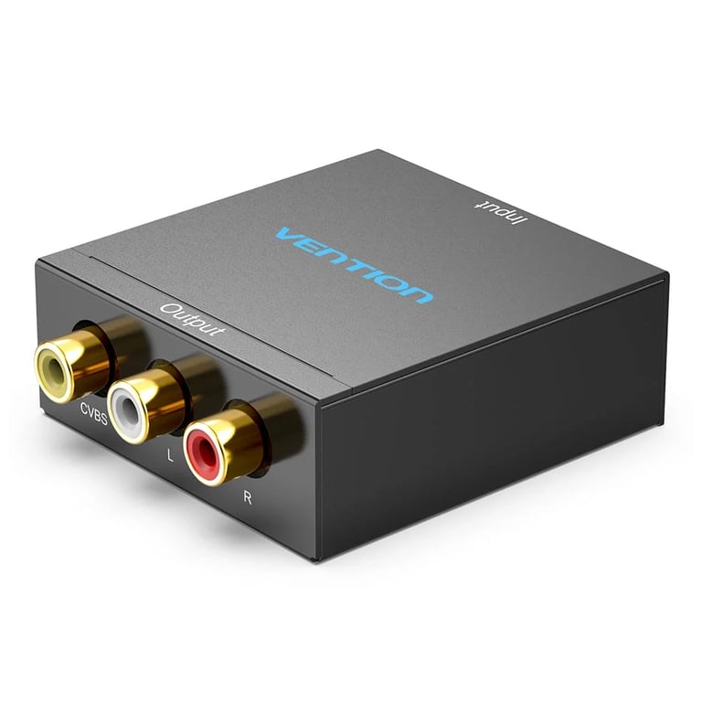 Конвертор HDMI to RCA Metal Type black Vention (AEEB0) - фото 1
