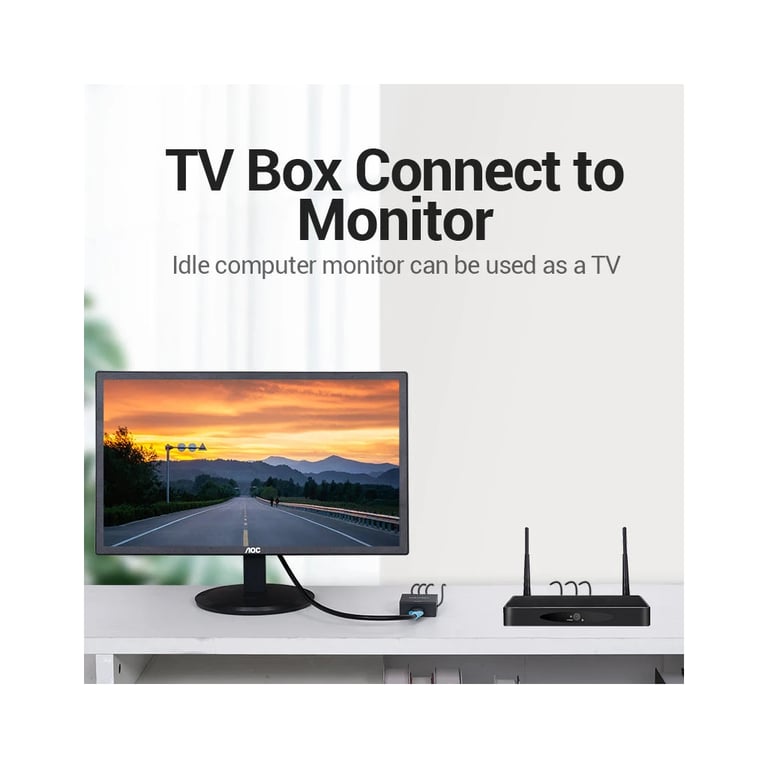 Конвертор RCA to HDMI black Vention (AEFB0) - фото 3