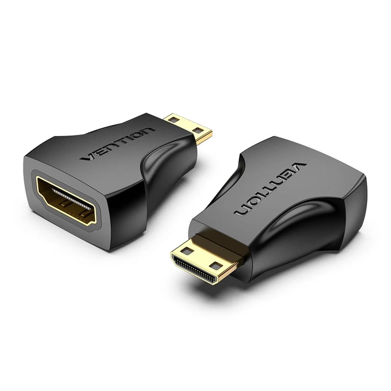 Перехідник HDMI to Mini HDMI black Vention (AISB0) - фото 1