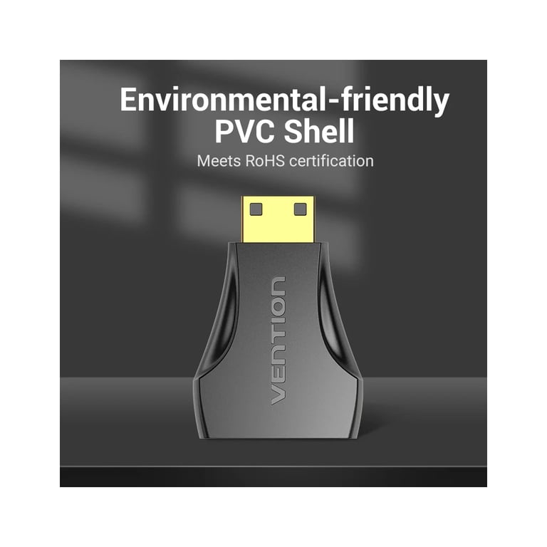 Перехідник HDMI to Mini HDMI black Vention (AISB0) - фото 6
