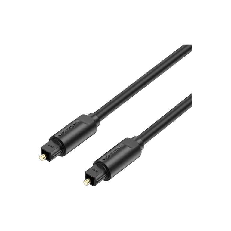 Кабель мультимедійний Optical Toslink 1.0m black Vention (BAEBF) - фото 1